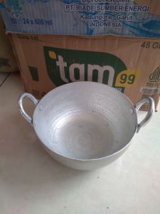 panci penggorengan garut tebal anti karat ukuran 20cm