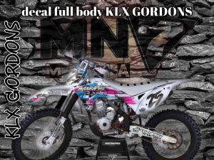 0153 decals sticker  KLX GORDONS CRF150L WR155R
