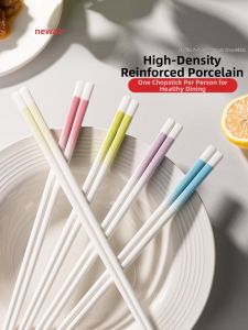 Elegant Personal Ceramic Chopsticks Shatter Resistant