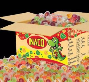 Inaco jelly 1kg jelly rasa buah mix rasa