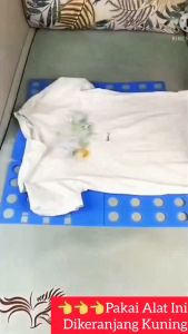 Flip Fold Laundry Alat Lipat Baju Magic Clothing Board - Flip Flop Alat Melipat Baju Praktis Tanpa Setrika