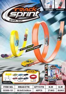 Anti-gravity Soft Track Car Racing Toy