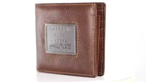 Original Imperial Horse Wallet Retro Luxury Mens Genuine Leather Short Wallet 032-A5