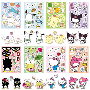 BEISHU | Waterproof Educational DIY Stickers for Girls
