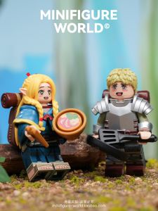 Đồ Chơi Khối Lắp Ráp Đồ Chơi Nhân Vật Third Party Mazy Meal Marusil Leois Tongue of the Dungeon Anime Labyrinth Block Building Toy