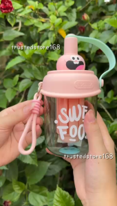 MajuSuksess168 Botol Minum Anakanak Sweet Food 550ml Karakter ARGH Lucu Bervariasi