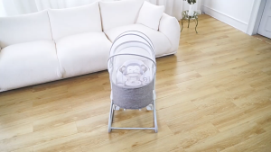 Mastela Deluxe Multi-functional Auto-Swing Bassinet & 360° Rotating Baby Swing Chair