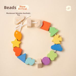 Spring buds | Montessori Educational Large Beads Building Blocks for 1-6 Year Olds