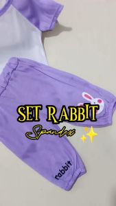 AQILA - Setelan Anak Motif Smile Rabbit - Setelan Anak Celana Panjang