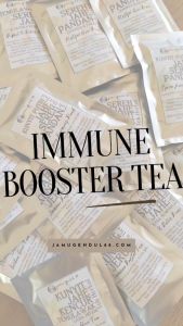 Immune Booster Tea - Teh Sejuk (Sereh Jahe Jeruk Kunyit) - Teh Rempah Teh Rimpang Teh Herbal - Herbal Blend by Jamu Gendul 88