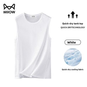 Miiow | Mens Summer Lightweight Breathable Sports Vest