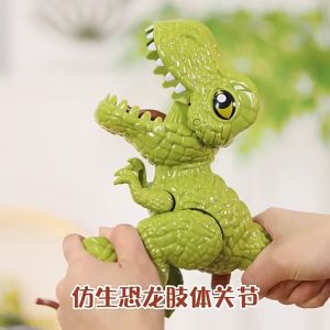 Childrens puzzle dinosaur egg toy simulation animal model track car 3-6 years old boy Tyrannosaurus Rex boy toy birthday gift