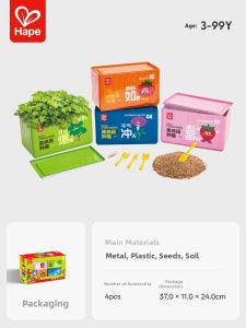 Hape | Childrens Science Experiment Kit Sunlight Observation Small Potted Plant