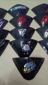 Visor beat fi esp 2014-2015 logo stiker stayhumble hologram stay humble holo windshield honda beat visor sepeda