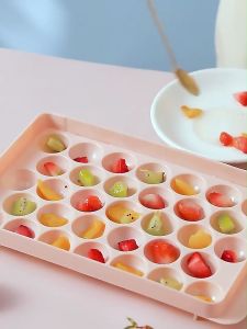 【ROYO OS】  Ice Cube Ice Ball Storage Container Ball Maker Non-Silicone Frozen Ice Cube HL7002