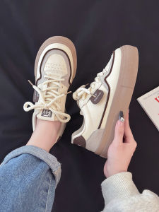 รองเท้าผ้าใบผู้หญิง ฤดูใบไม้ผลิและฤดูใบไม้ร่วง รองเท้าผ้าใบแบบลำลอง ดีไซน์เฉพาะตัว รองเท้าส้นแบน สวมใส่สบาย รองเท้าส้นแบนแบบสวม