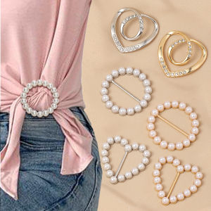 1pcs Multipurpose Shirt Ring Belt Buckle Belt and Scarf Adjuster Slim Belt Fashion Accessories Scarf Buckle