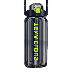 XIAOCHUSHU | Sports Fitness Portable Anti-drop Straw Water Bottle 3000ml