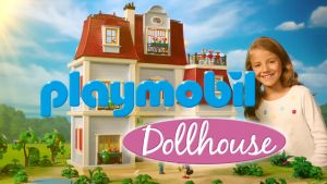 Playmobil 70207 Dollhouse Comfortable Living Room Figure เพลย์โมบิล ดอลล์เฮ้าส์ ห้องนั่งเล่นพร้อมเตาผิง