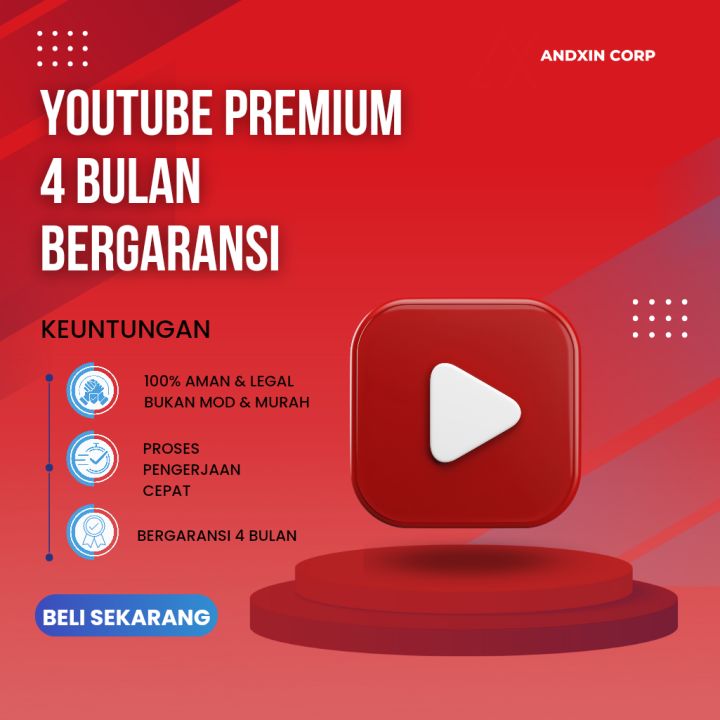 YouTube Premium 1 Dan 4 Bulan Bergaransi Murah | Lazada Indonesia
