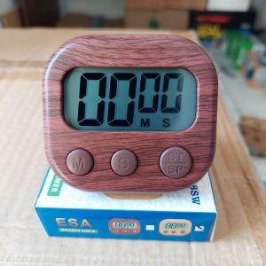 Timer Masak Dapur Digital LCD Kitchen Timer Alarm Esa 118 Cooking Kopi Kue Roti
