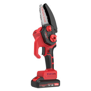 DELIXI Electric | Home-use Handheld Rechargeable High-capacity Lithium Battery Electric Chainsaw