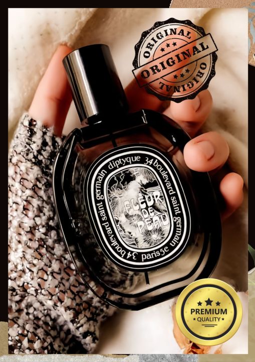 100 ORIGINAL DIPTYQUE Fleaur De Peau Eau De Parfum Oil Based Authentic