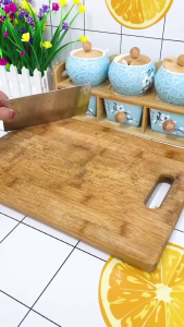 Talenan Plastik Tipis Portable Cutting Board Ukuran S