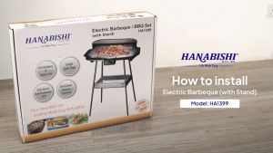 HANABISHI ELECTRIC BARBEQUE / BBQ SET HA1399
