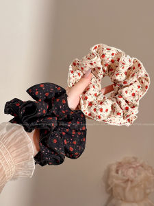 PINK EMPRESS | Retro Floral Style Hair Tie