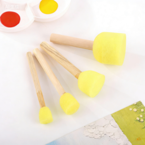 Animal Foam Stamps for Painting Cute Smile Face Sponge Painting Brushes DIY Art Craft Drawing Tools for KidsEducational Toys