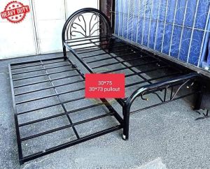 HEAVY DUTY BEDFRAME WITH PULLOUT