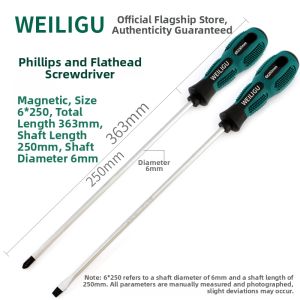 weiligu | Magnetic Cross And Star Screwdriver Set