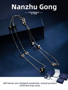 NANZHUGONG | Tahitian Sea Water Pearl Full Star Necklace S925 Silver