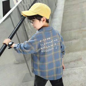 Camping Long Sleeve Shirt for Boys Autumn Fashionable Casual Cotton Shirt Street Style Kids Clothing NY&SC Brand