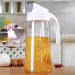 1Pcs 630ml Oil Dispenser Portable Kitchen Glass Oil Can & Cruet BottleWine Bottle Kitchen supplies
