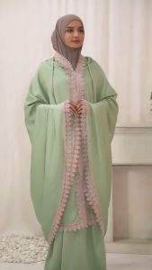 MUKENA 2IN1 RESLETING DEWASA NIRMALA SILKY PREMIUM JUMBO BISA BAYAR DI TEMPAT