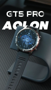Aolon Smartwatch Pria GT5 Pro Running Pace Compass 1.6 inch  Bluetooth Call 340mah Battery Capacity 100+ Sport Mode Heart Rate Blood Oxygen IP67 Waterproof jam tangan pria dewasa 2025