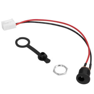 For Vivobike Electric Scooter Durable Charger Round Hole Socket Charge Plug Balance Car Charging Port Accessories Parts