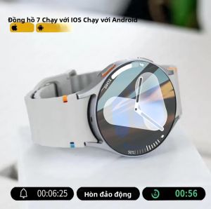 Đồng Hồ Thông Minh Galaxy Watch7 Mini 2025 GPS Màn Hình AMOLED Theo Dõi Nhiệt Độ Cơ Thể Gọi Bluetooth Dành Cho Nam Nữ Theo Dõi Sức Khỏe & Giấc Ngủ