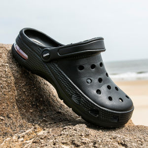 Large Size Mens Summer Outdoor Sports Sandals 46 Beach Shoes 47 Shock Absorption Anti-slip Toe Cover Slippers Breathable