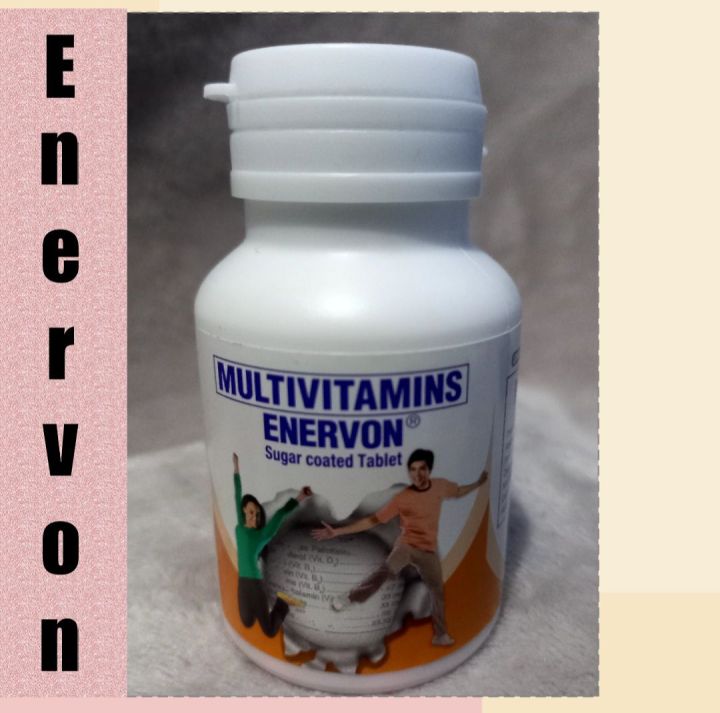 ★Encounter77★ Multivitamins Enervon Sugar Coated Tablet (30tabs) Lazada PH