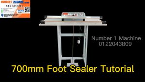 700mm Electric Foot Sealing Machine For Sealing Plastic Snack PackagingTea Bags // 700mm电动脚踏封口机 封塑料袋 零食包装 茶包 // Mesin Pengedap Kaki Elektrik 700mm Untuk Beg Plastik Pembungkusan Snack Beg teh