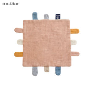 Insular | Khăn An Toàn Cảm Giác Mềm Mại Hình Vuông Insular Baby Soft Soother Teether Dành Cho Trẻ Sơ Sinh Dùng Để Cho Con Bú Ôm Ấp Và Ngủ
