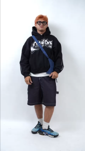 NRDN Clothing Sweater HOODIE ARROW BOXY