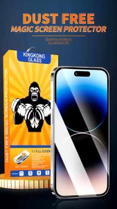 Cường Lực KingKong Full Màn Kèm Khung Tự Dán KTD - Chính Hãng