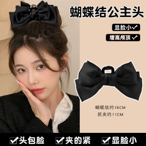 Elegant Pearl Butterfly Knot Hair Clip Womens New 2025 Back of Head Hair Accessories Hairpin Fashionable Korean Style