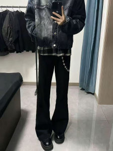 ZHUOCAN | Male Fall Flared Street Style Slim Leg Trousers