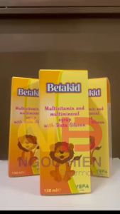 Siro Betakid - bổ sung vitamin và khoáng chất Hỗ trợ tăng sức đề kháng ăn ngon phát triển toàn diện (150ml)