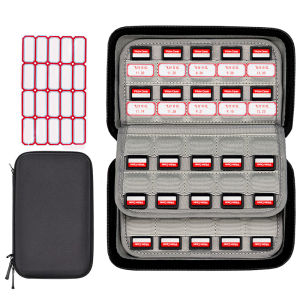 Hard Shell Card Holders Organizer Storage Case Travel Portable Carrying Bag For SD Card Or Switch Game Card